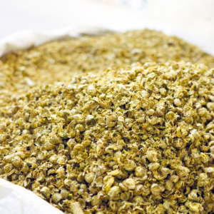 Import-Strohkrümel und -Pellets im Big Bag