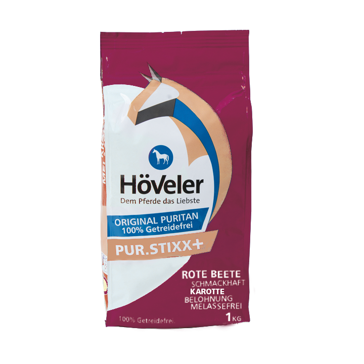 Höveler Pur.Stixx Leckerli, Sack à 1kg, Kräuter, melassefrei, getreidefrei