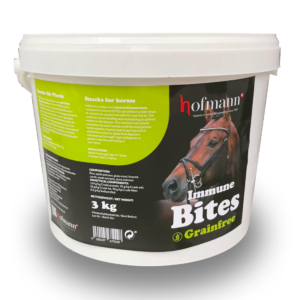 Mit den einzigartigen und natürlichen Mikronährstoffen in IMMUNE BITES können vielfältige und durchwegs positive Einflüsse bei Ihrem Pferd erzielt werden.